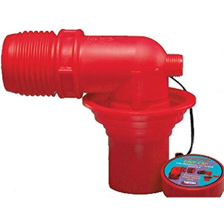 Valterra Valterra Products VLPF02-3103 EZ Coupler Universal Sewer Adapter; Red VLPF02-3103